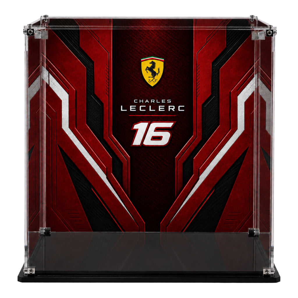 Display Case For LEGO® Scuderia Ferrari HP Charles Leclerc Helmet (43014)