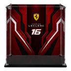 Display Case For LEGO® Scuderia Ferrari HP Charles Leclerc Helmet (43014)