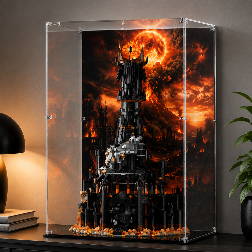 Display Case For LEGO® The Lord of the Rings: Barad-dûr™ (10333)