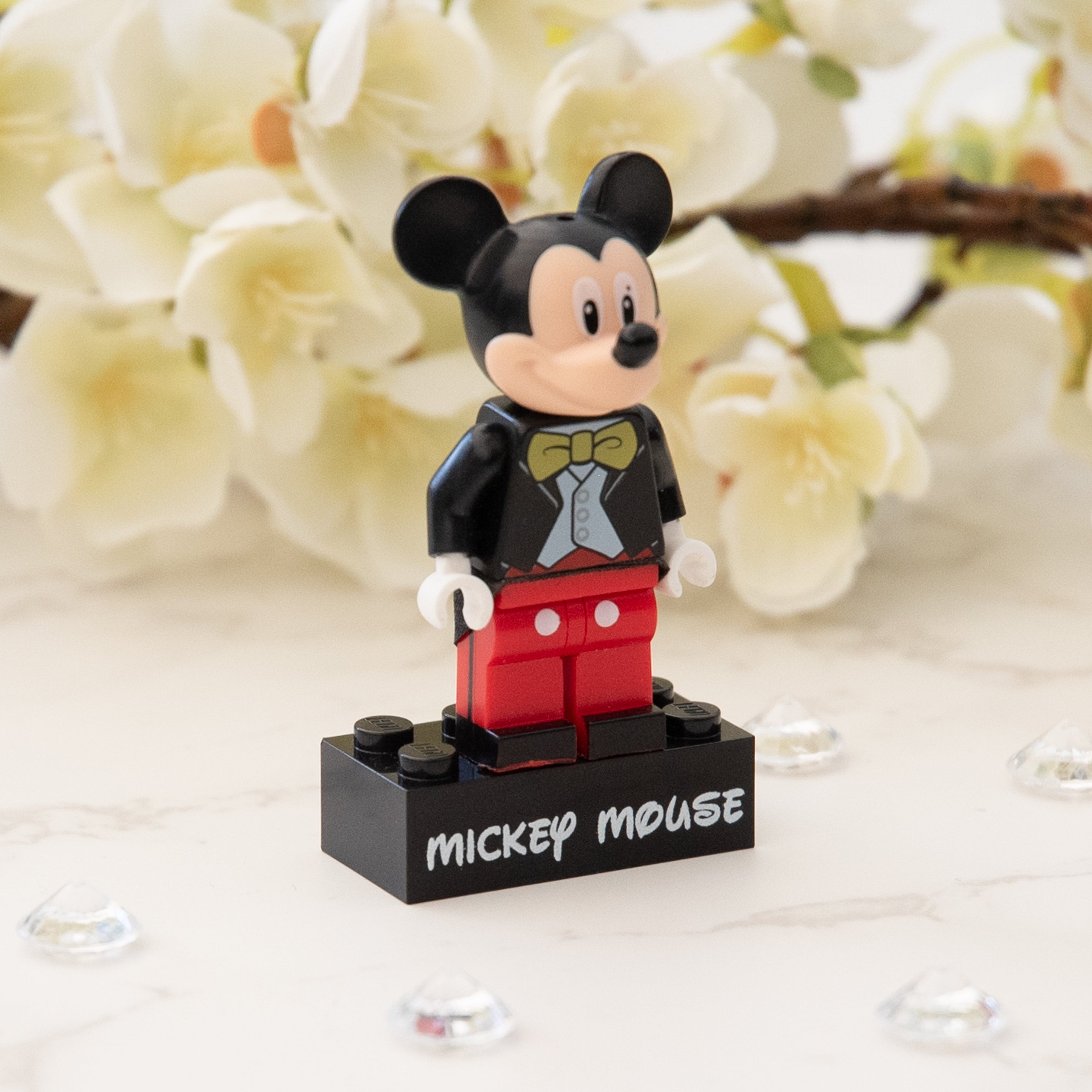 Personalised Lego Brick  made from Genuine LEGO blocks. Choice of 20 colours