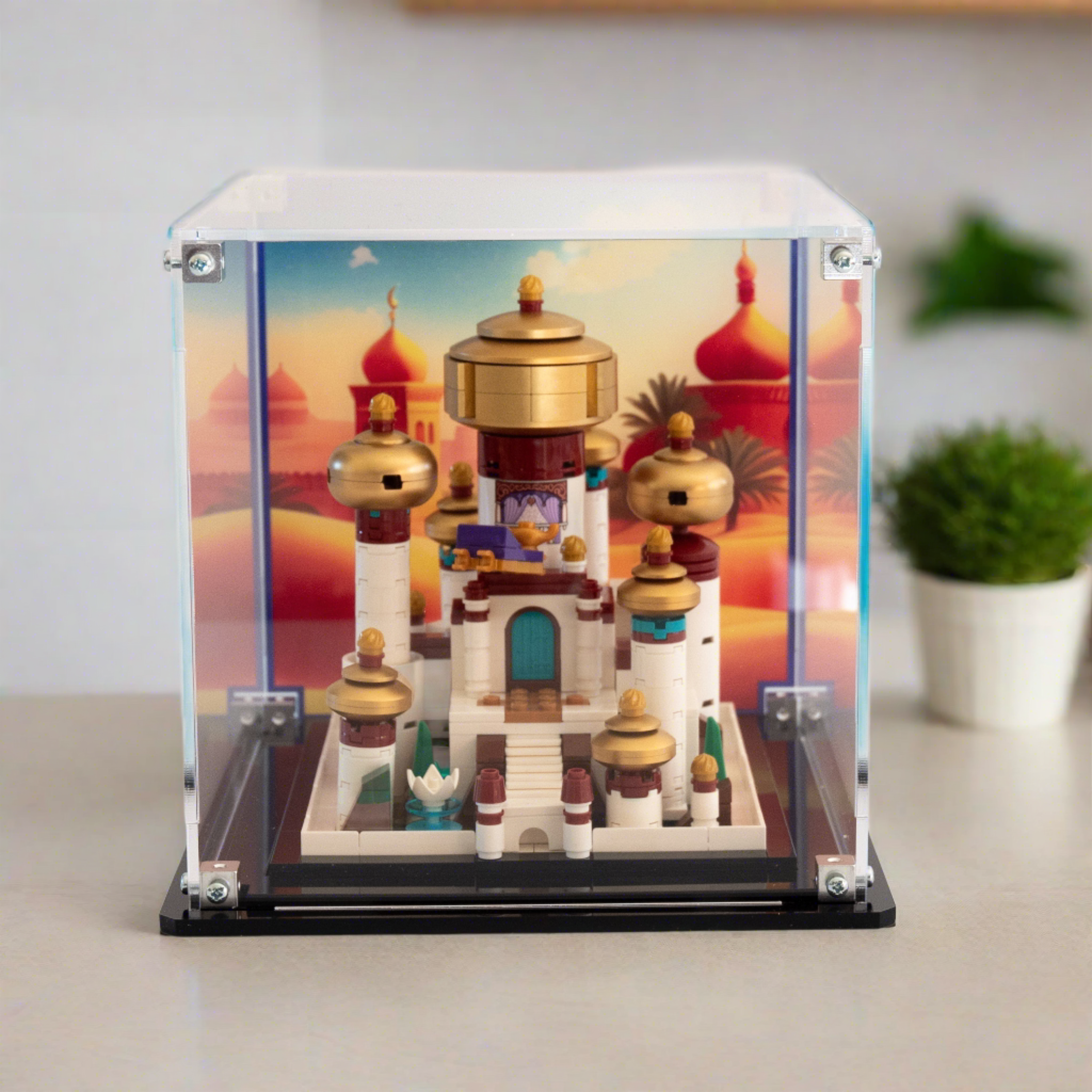 Display Case for LEGO® Mini Disney Aladdin Palace of Agrabah (40613)