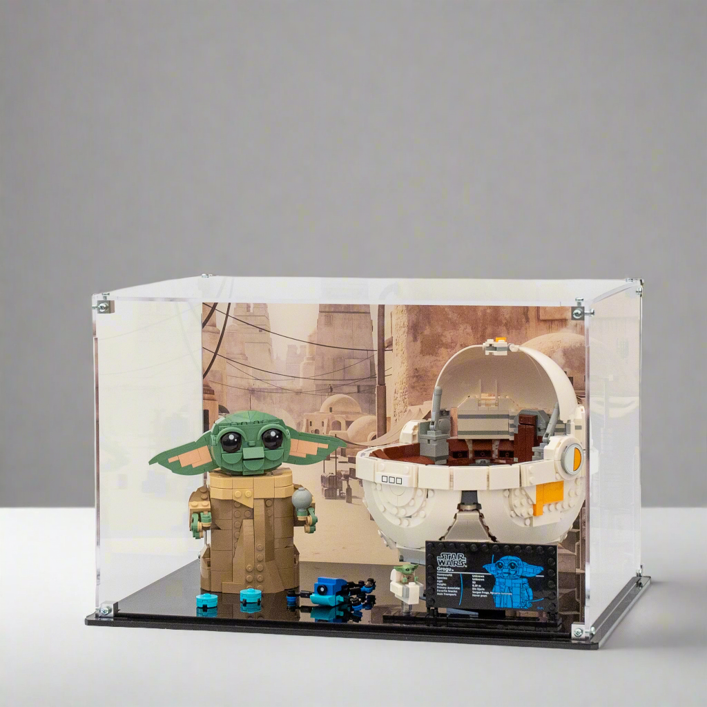 Display Case for LEGO® Star Wars: Grogu with Hover Pram (75403)