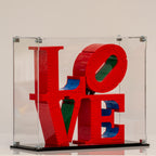 Display Case for LEGO® Art: Robert Indiana's LOVE (31214)