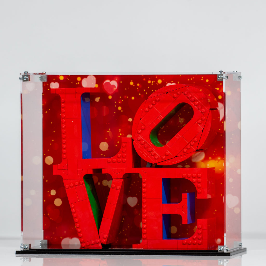 Display Case for LEGO® Art: Robert Indiana's LOVE (31214)