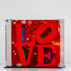 Display Case for LEGO® Art: Robert Indiana's LOVE (31214)