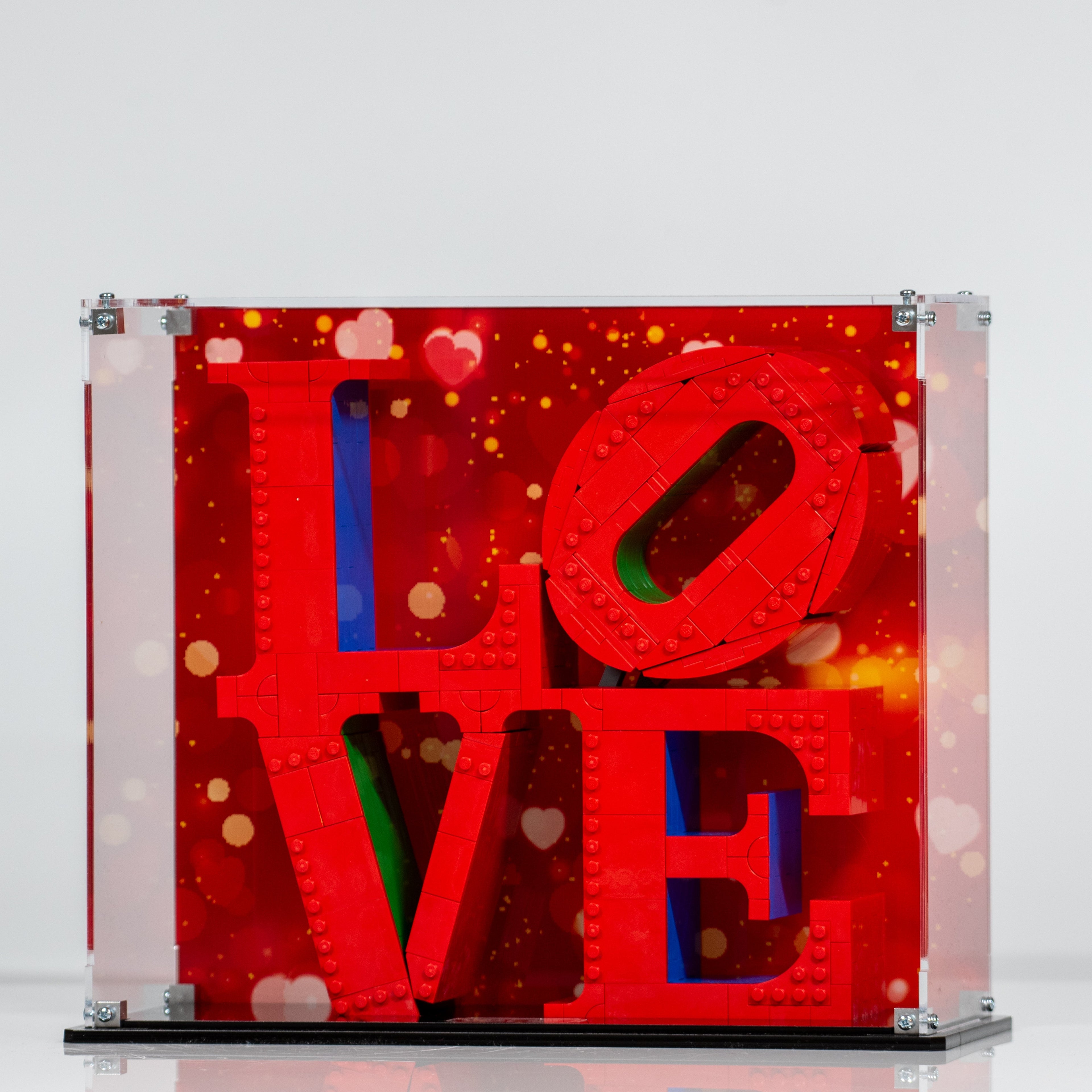Display Case for LEGO® Art: Robert Indiana's LOVE (31214)