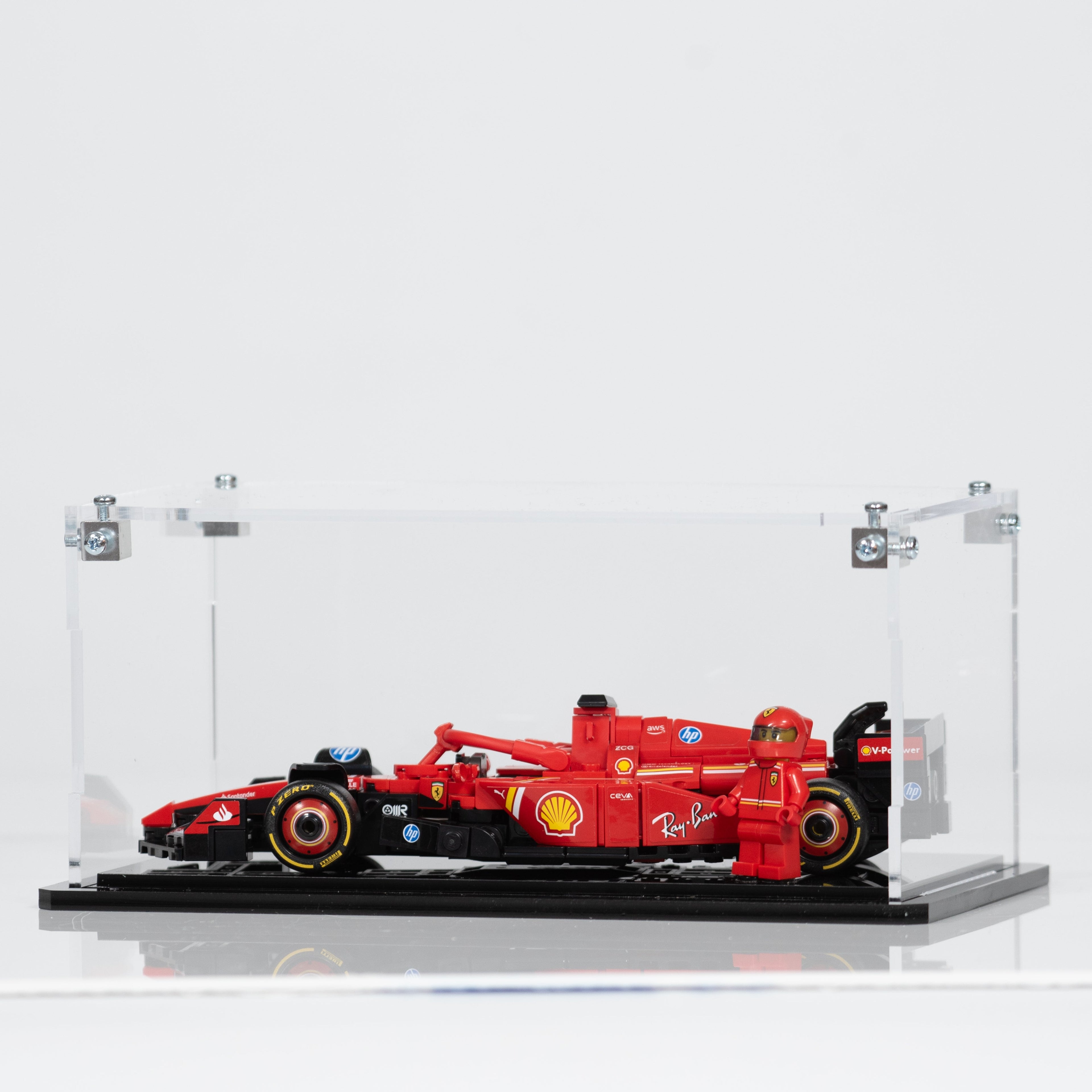 Display Case for LEGO® F1 Speed Champions