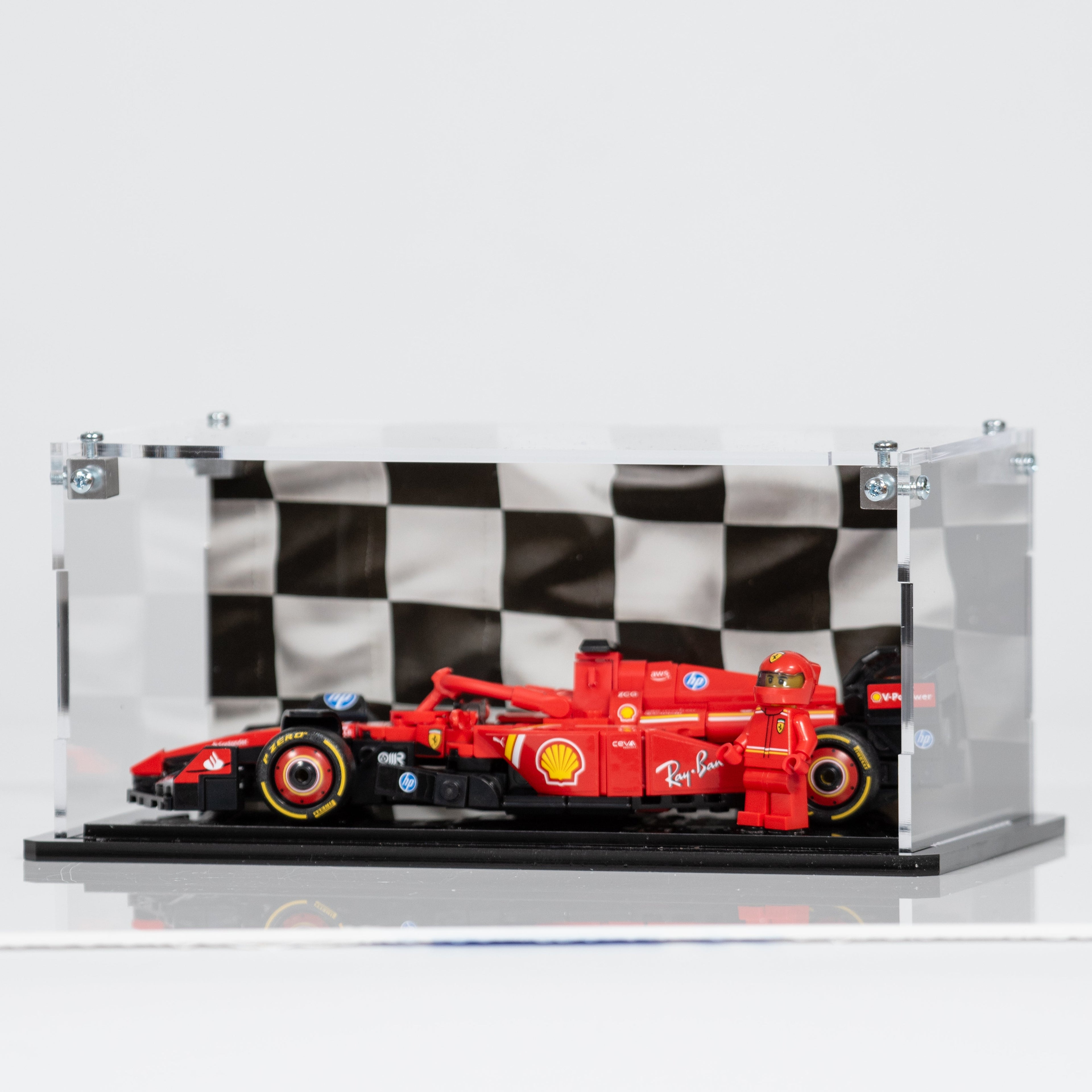Display Case for LEGO® F1 Speed Champions
