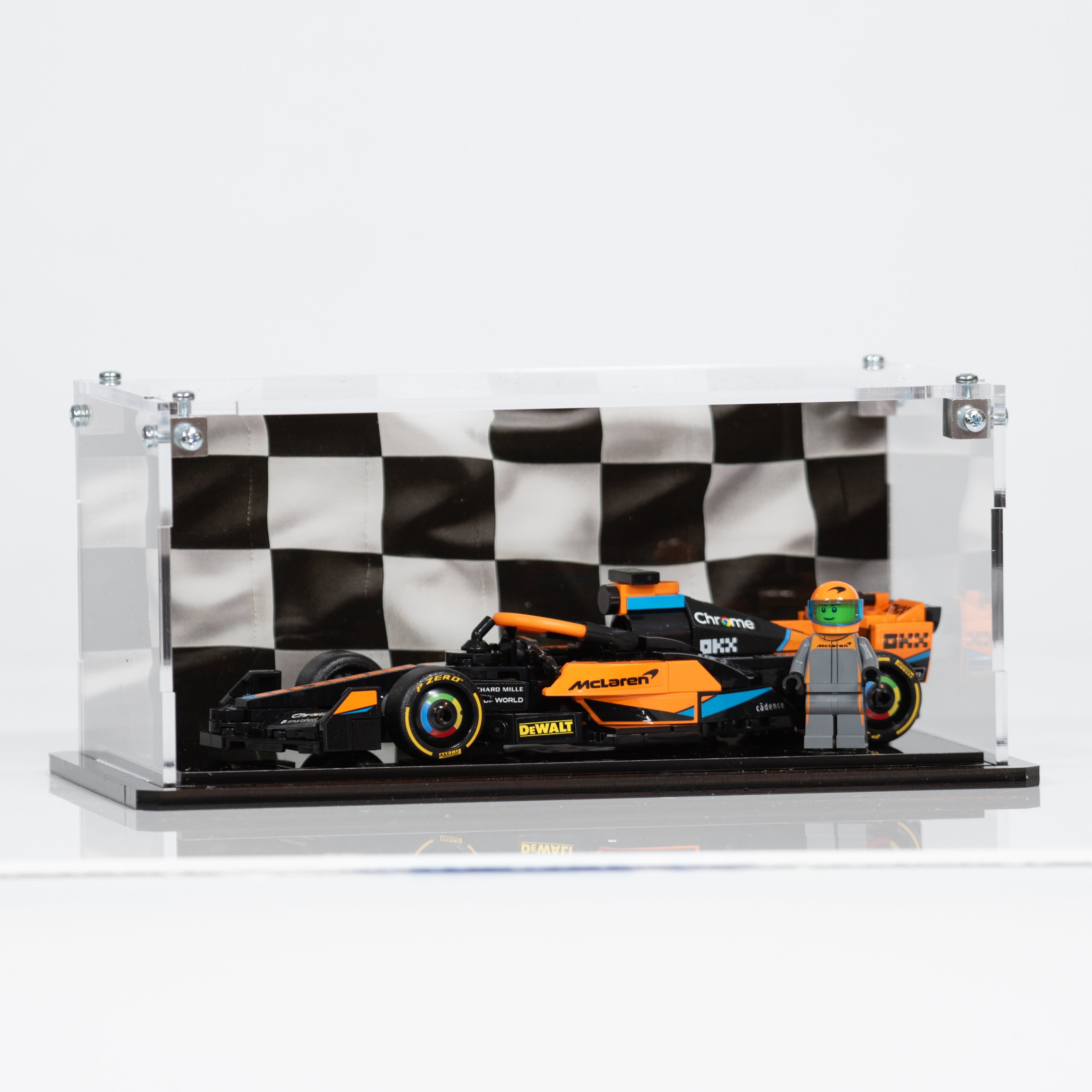 Display Case for LEGO® F1 Speed Champions