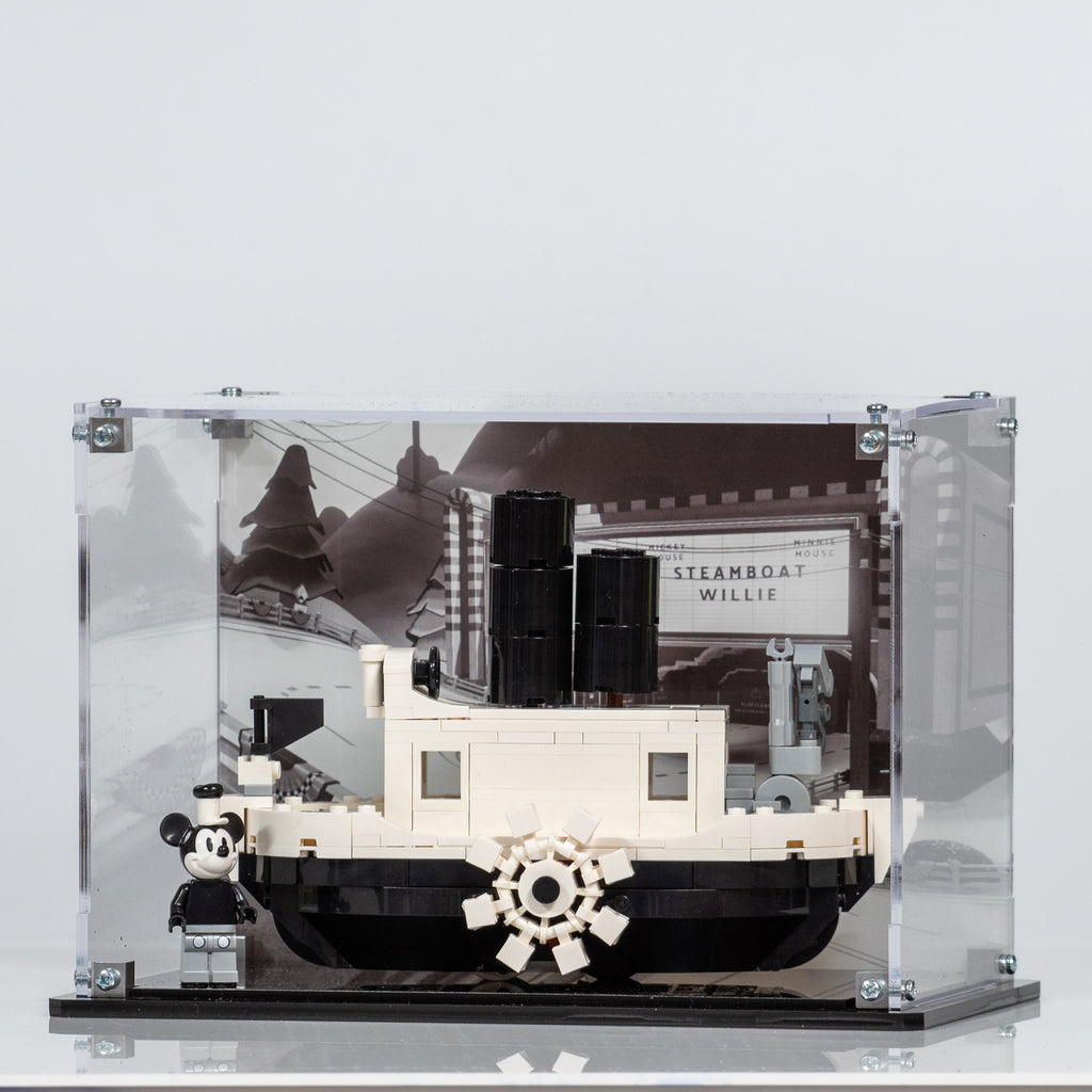 Display Case for LEGO® Steamboat Willie (40659)