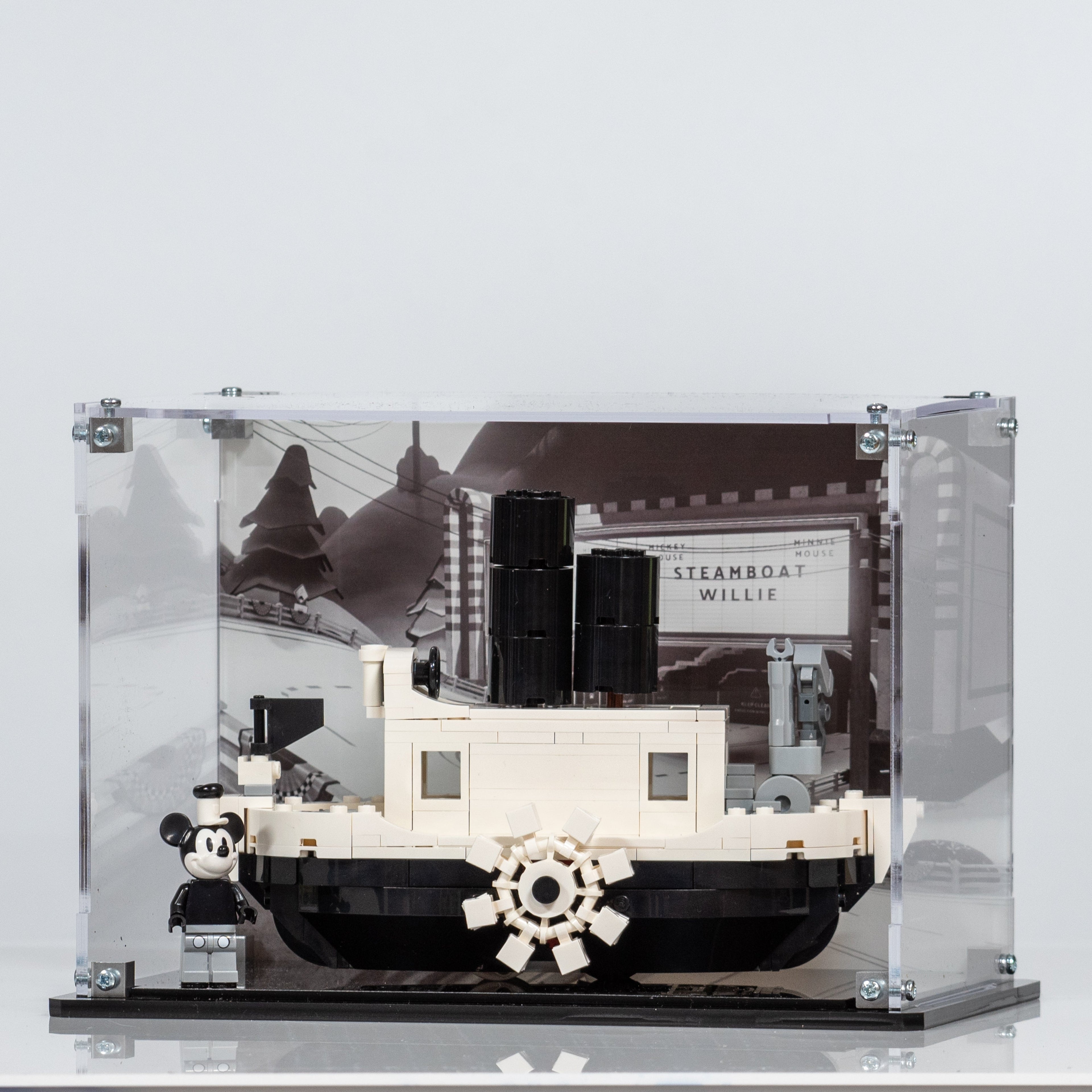 Display Case for LEGO® Steamboat Willie (40659)