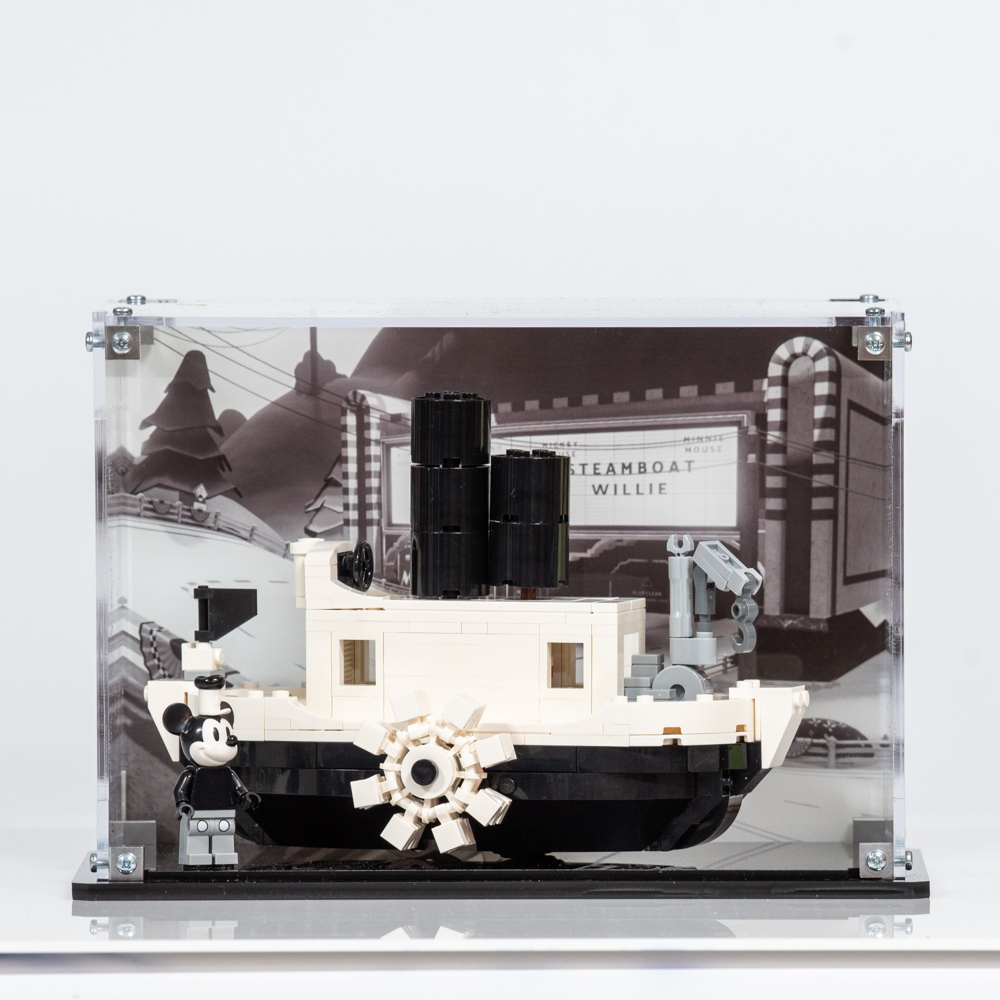 Display Case for LEGO® Steamboat Willie (40659)