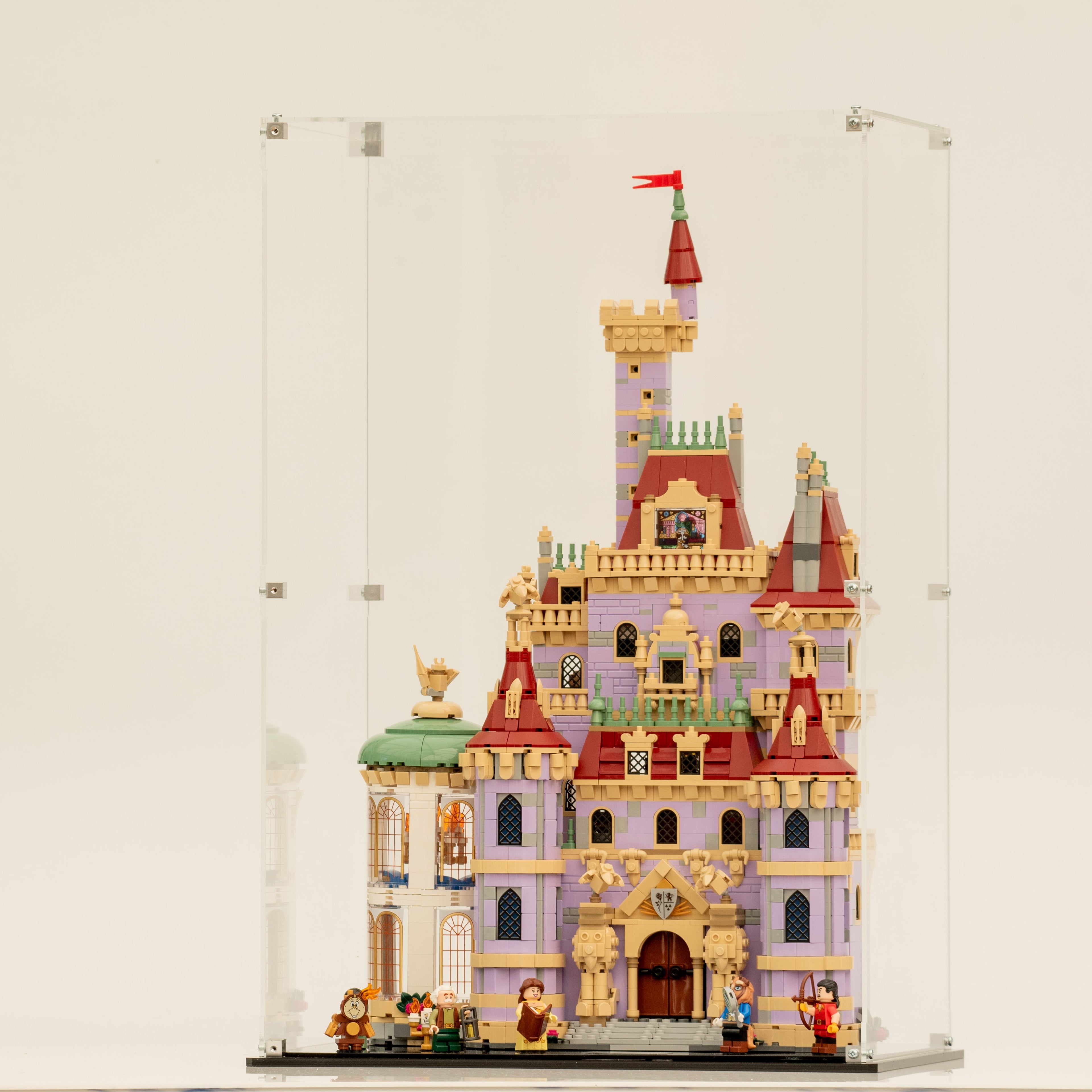 Display Case For LEGO® Disney Beauty and the Beast Castle (43263)