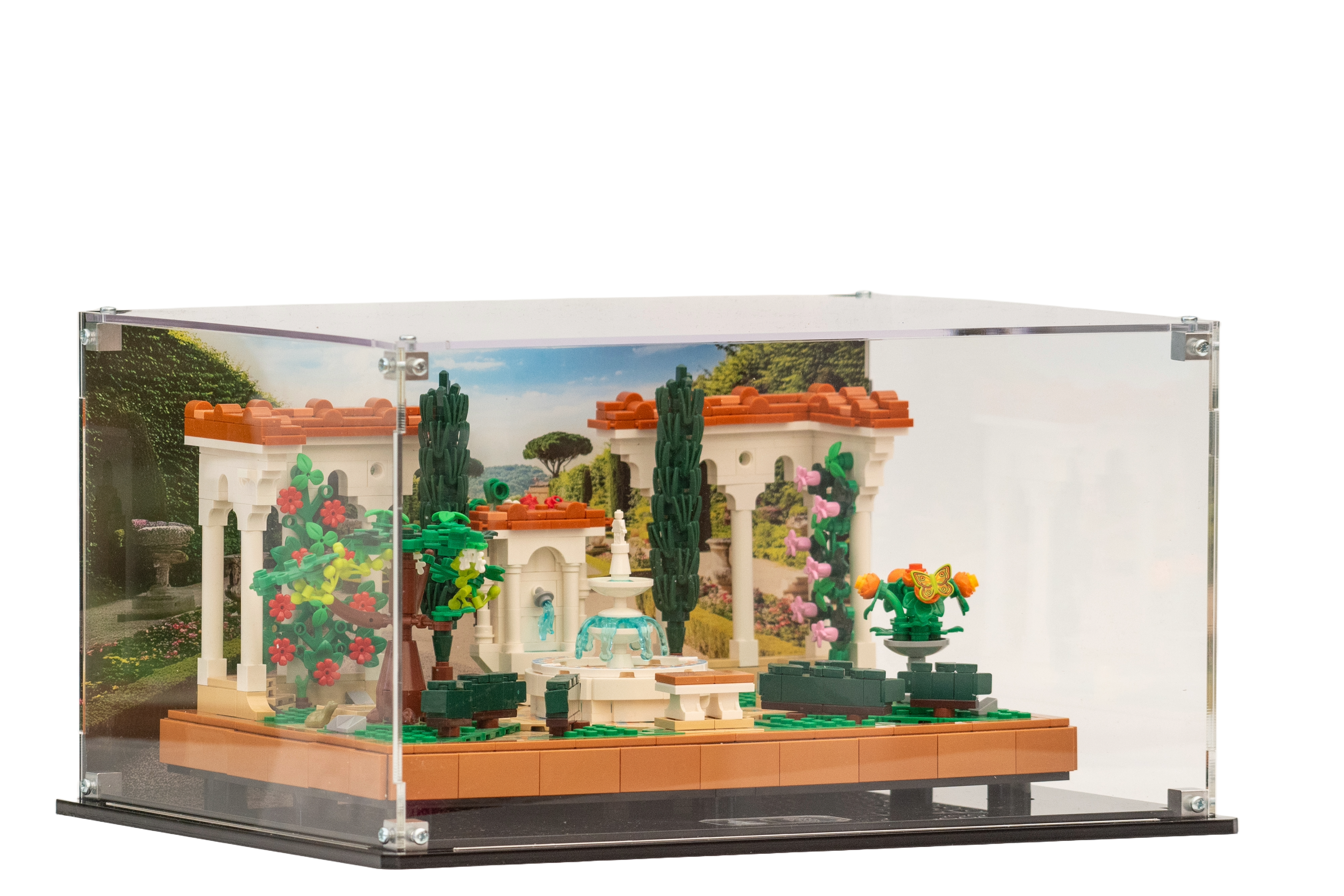 Display Case For LEGO® Icons: Fountain Garden (10359)