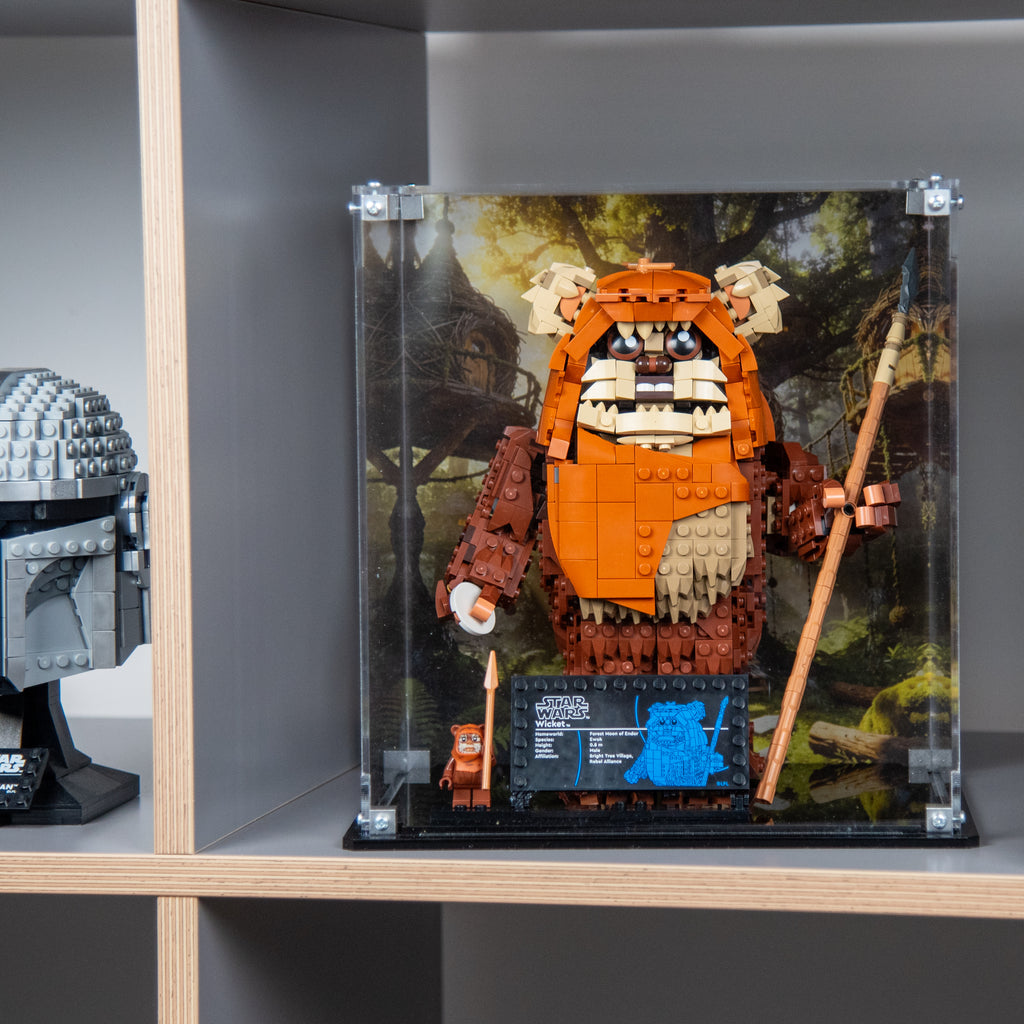 Display Case For LEGO®  Wicket the Ewok (75430)