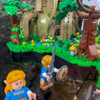 Display Case For LEGO® The Legend of Zelda Great Deku Tree 2-in-1 77092