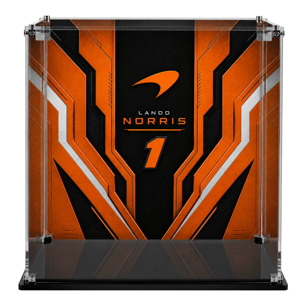 Display Case For LEGO® McLaren F1 Team Lando Norris Helmet (43023)