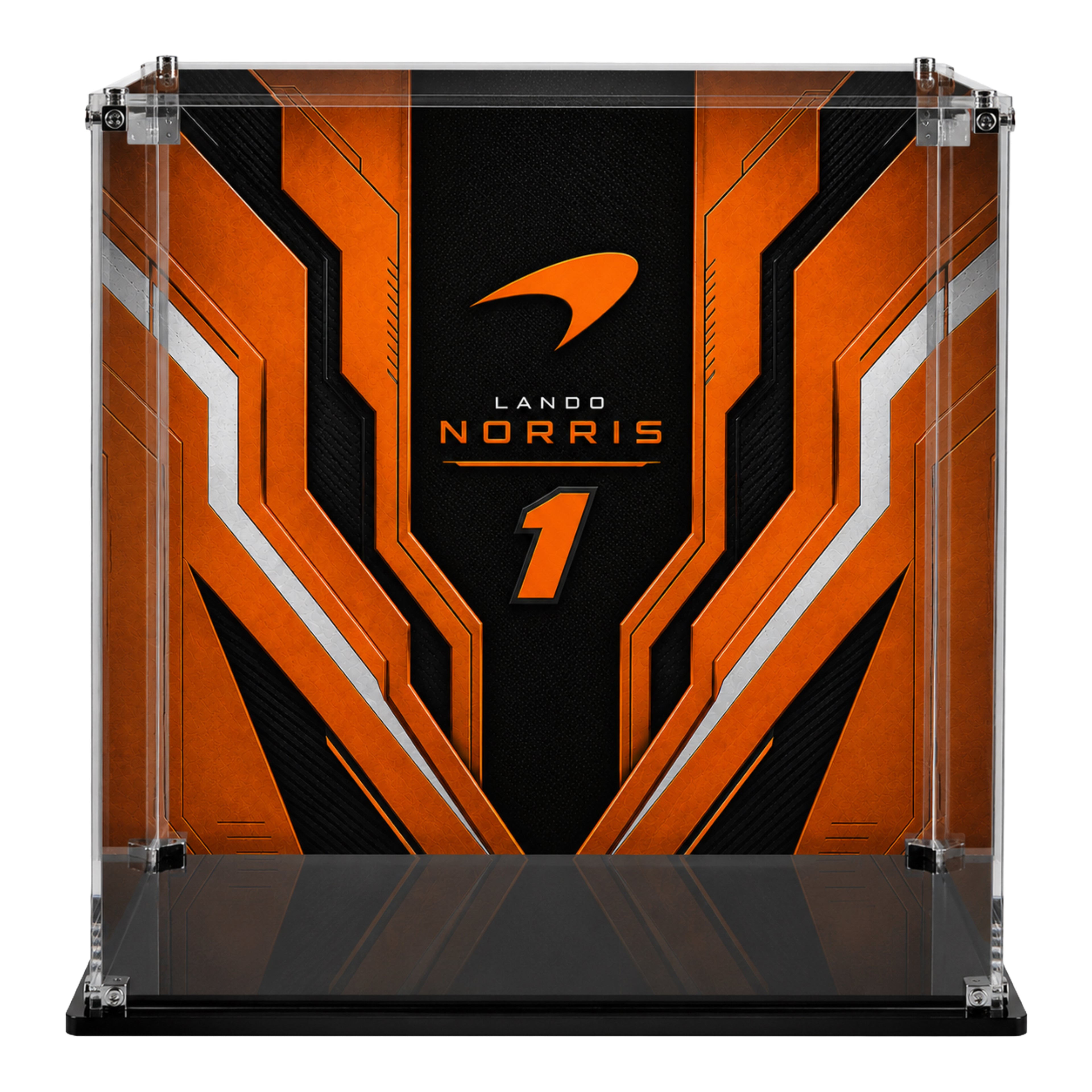 Display Case For LEGO® McLaren F1 Team Lando Norris Helmet (43023)
