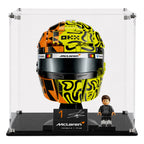 Display Case For LEGO® McLaren F1 Team Lando Norris Helmet (43023)