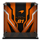 Display Case For LEGO® McLaren F1 Team Oscar Piastri Helmet 43017