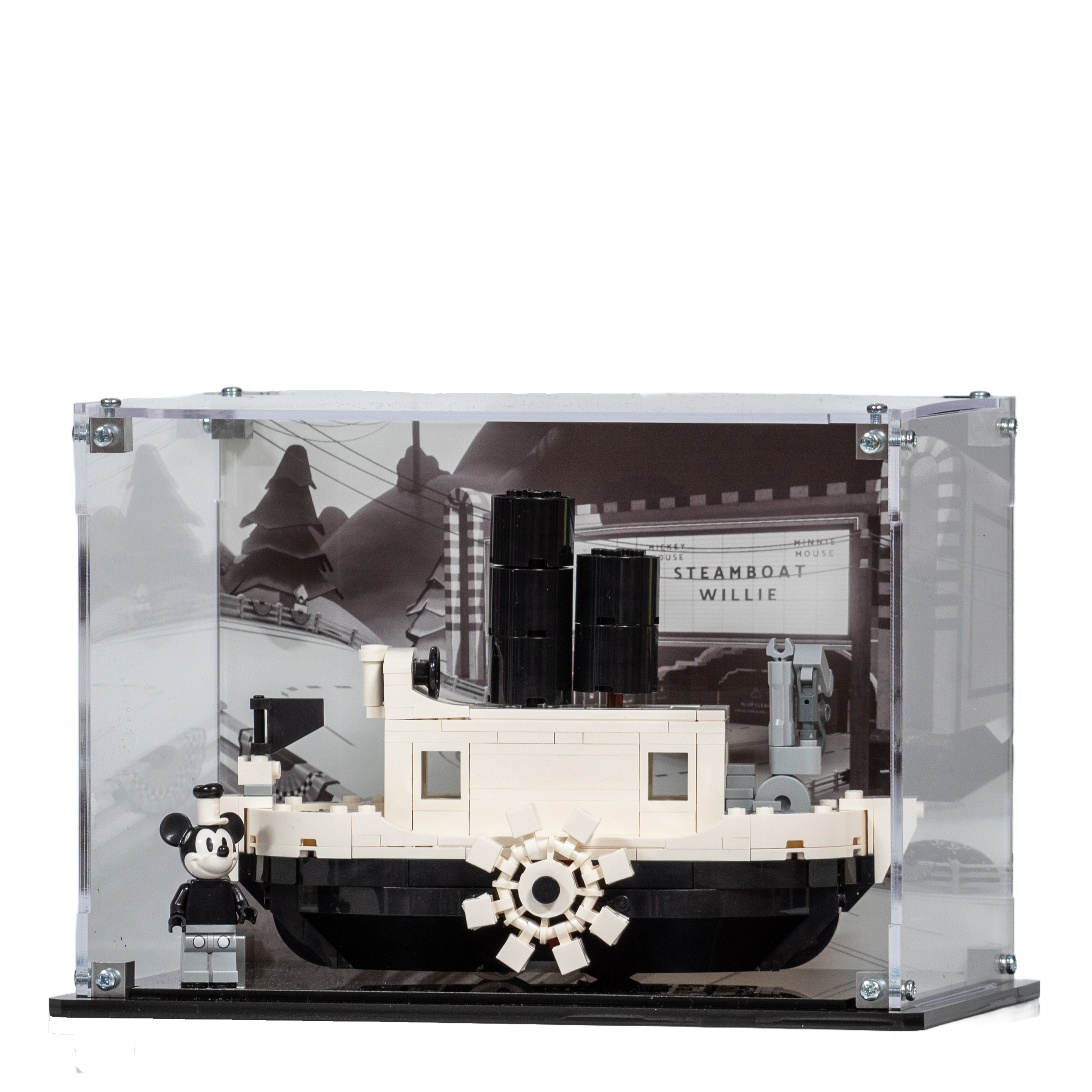Display Case for LEGO® Steamboat Willie (40659)