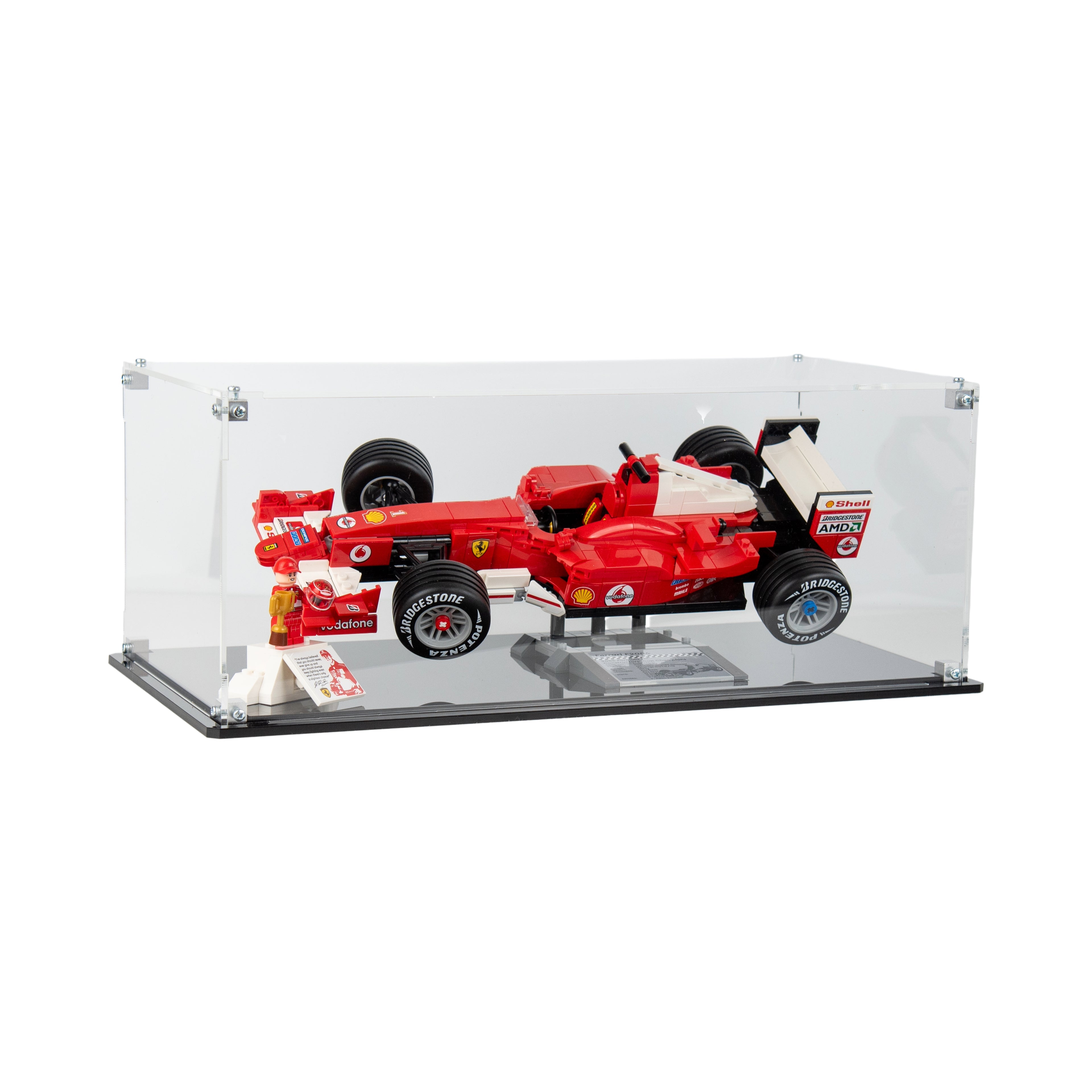 Display Case For LEGO® Icons: Ferrari F2004 & Michael Schumacher (11375)