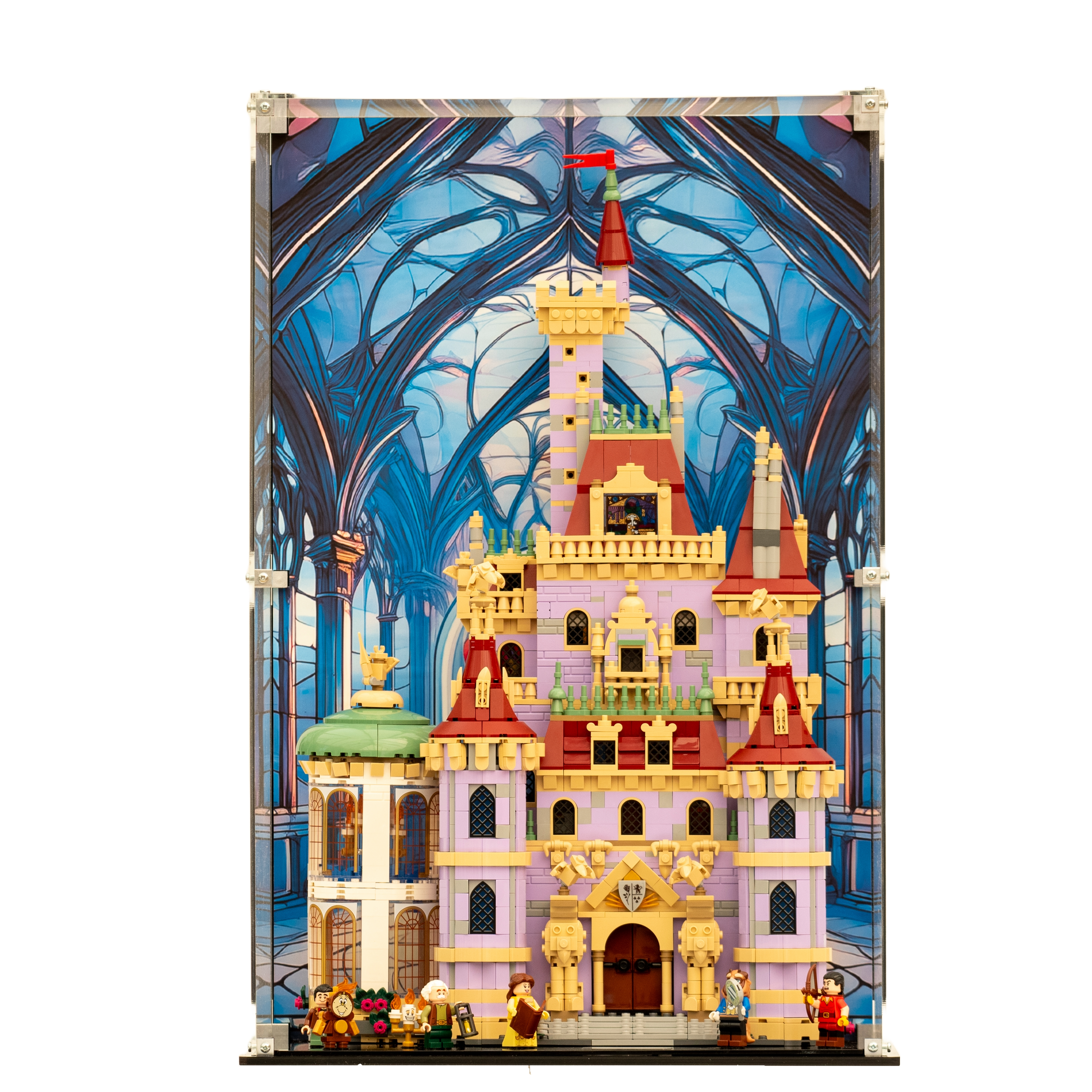 Display Case For LEGO® Disney Beauty and the Beast Castle (43263)