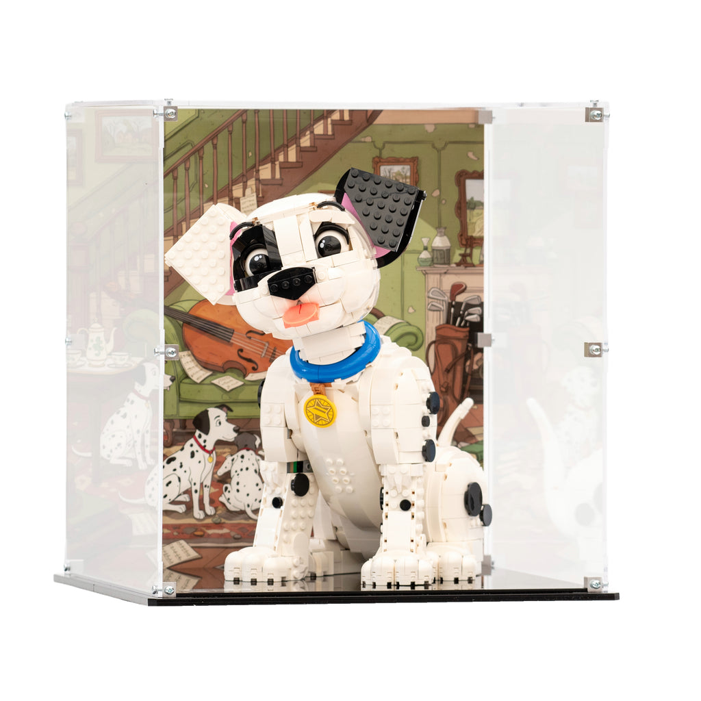 Display Case for LEGO® 101 Dalmatians Puppy Model (43269)