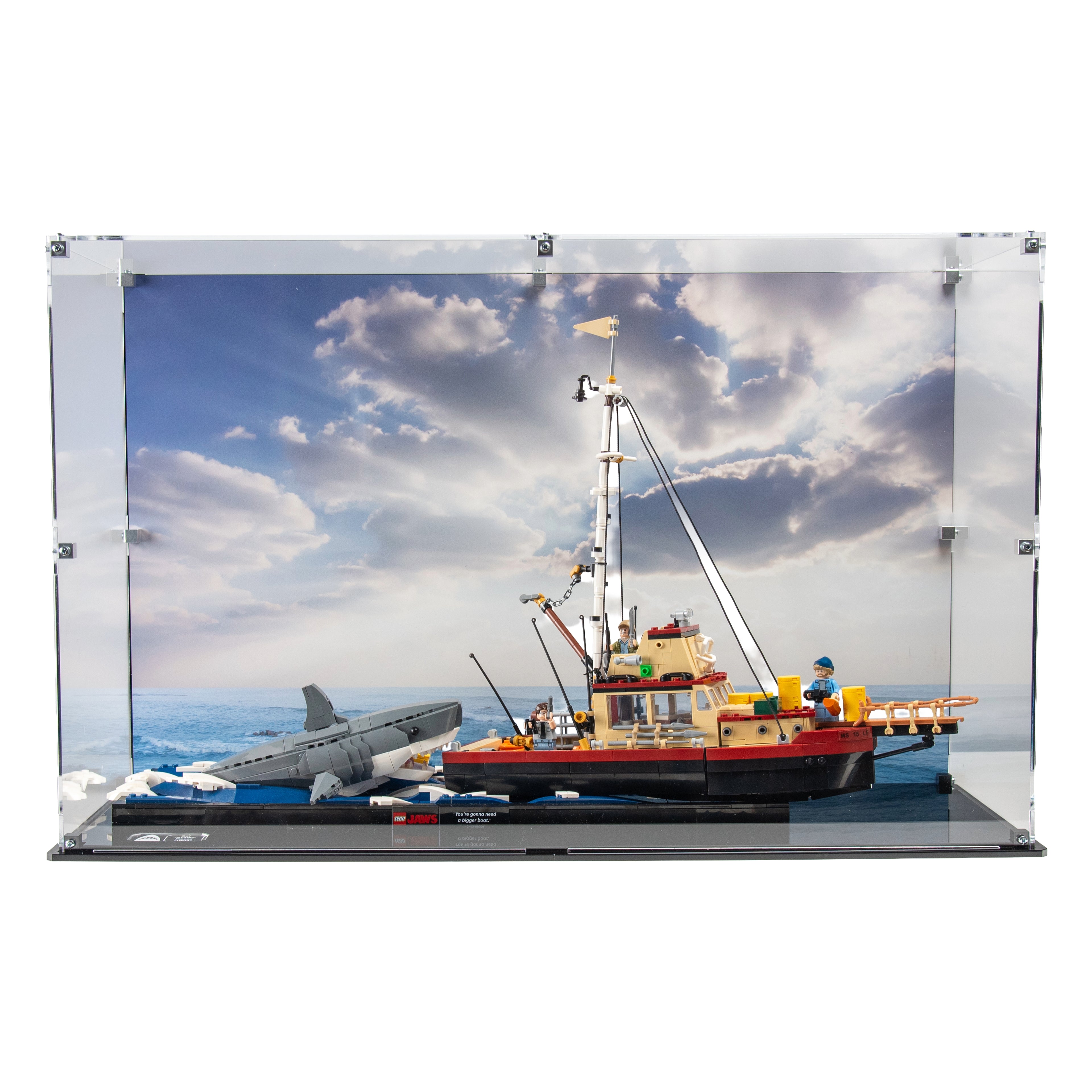 Display Case For LEGO®  Ideas Jaws (21350)