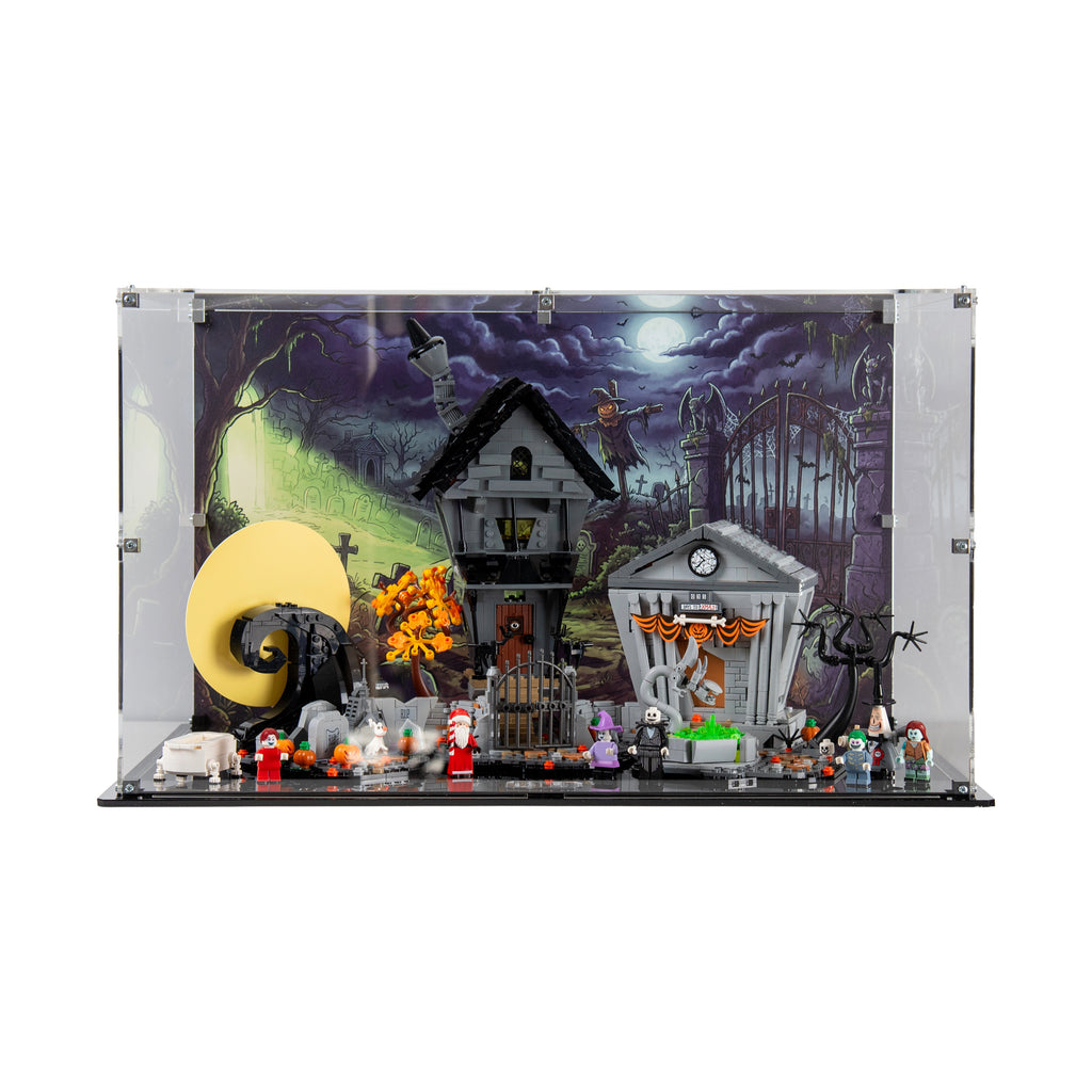 Display Case For LEGO® Ideas: The Nightmare Before Christmas (21351)