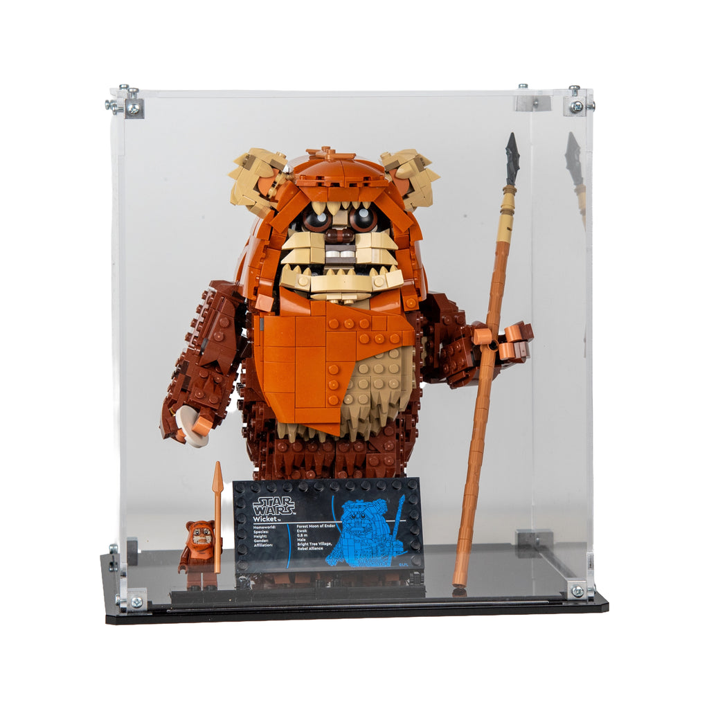 Display Case For LEGO®  Wicket the Ewok (75430)