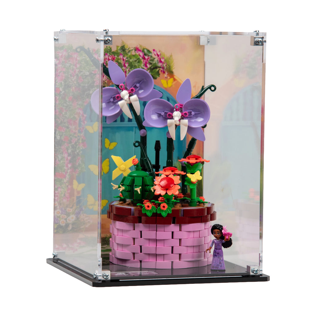 Display Case for LEGO® Disney Isabela's Flowerpot (43237)