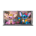 Display Case For LEGO®  Disney Stitch (43249) & Angel  (43257)