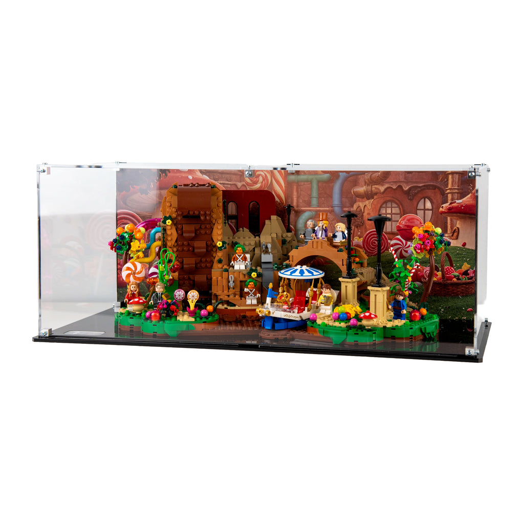 Display Case For LEGO®  Willy Wonka & the Chocolate Factory (21360)