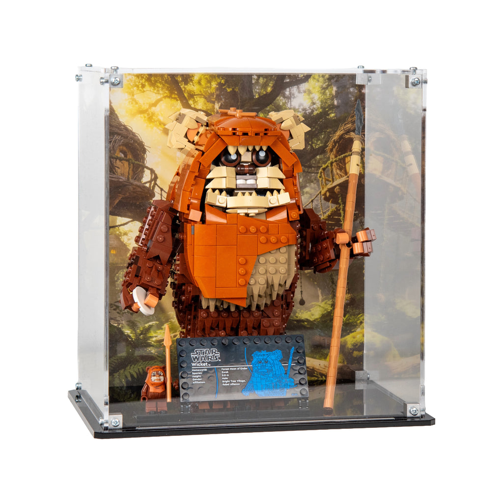 Display Case For LEGO®  Wicket the Ewok (75430)