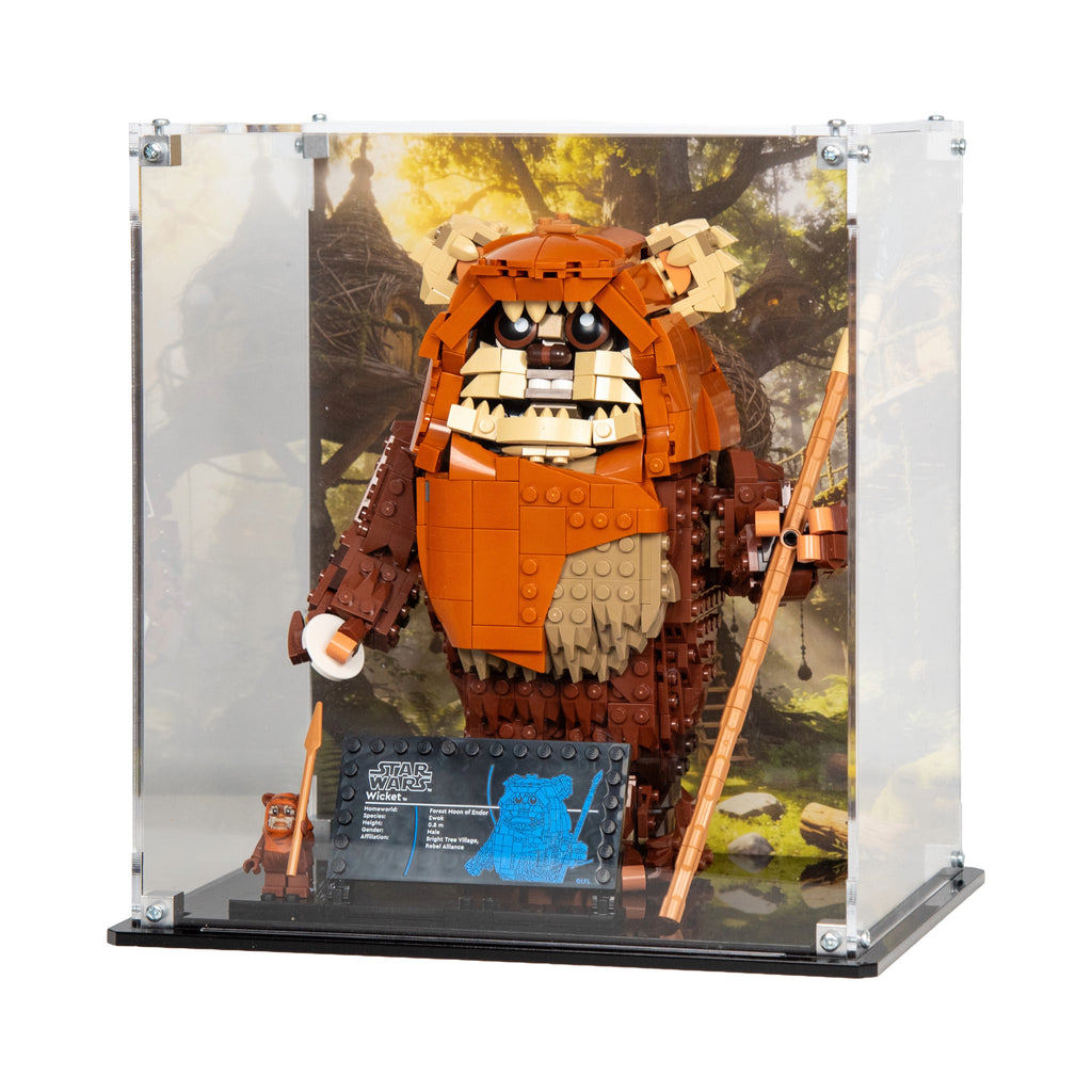 Display Case For LEGO®  Wicket the Ewok (75430)