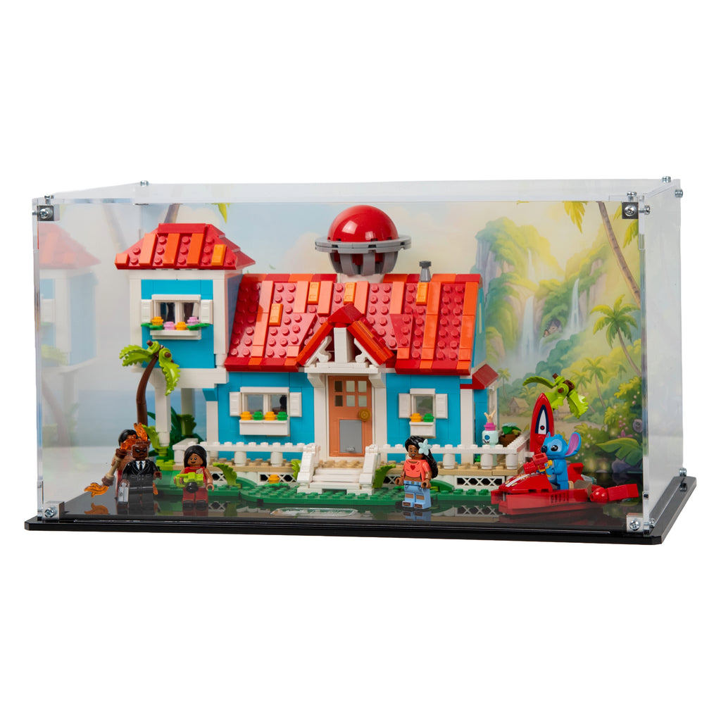 Display Case For LEGO®  Disney Lilo and Stitch Beach House (43268)
