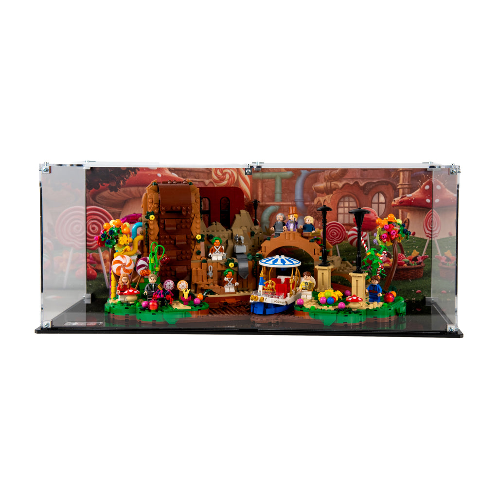 Display Case For LEGO®  Willy Wonka & the Chocolate Factory (21360)