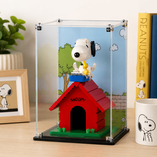 Display Case For LEGO® Ideas: Peanuts: Snoopy's Doghouse (21368)