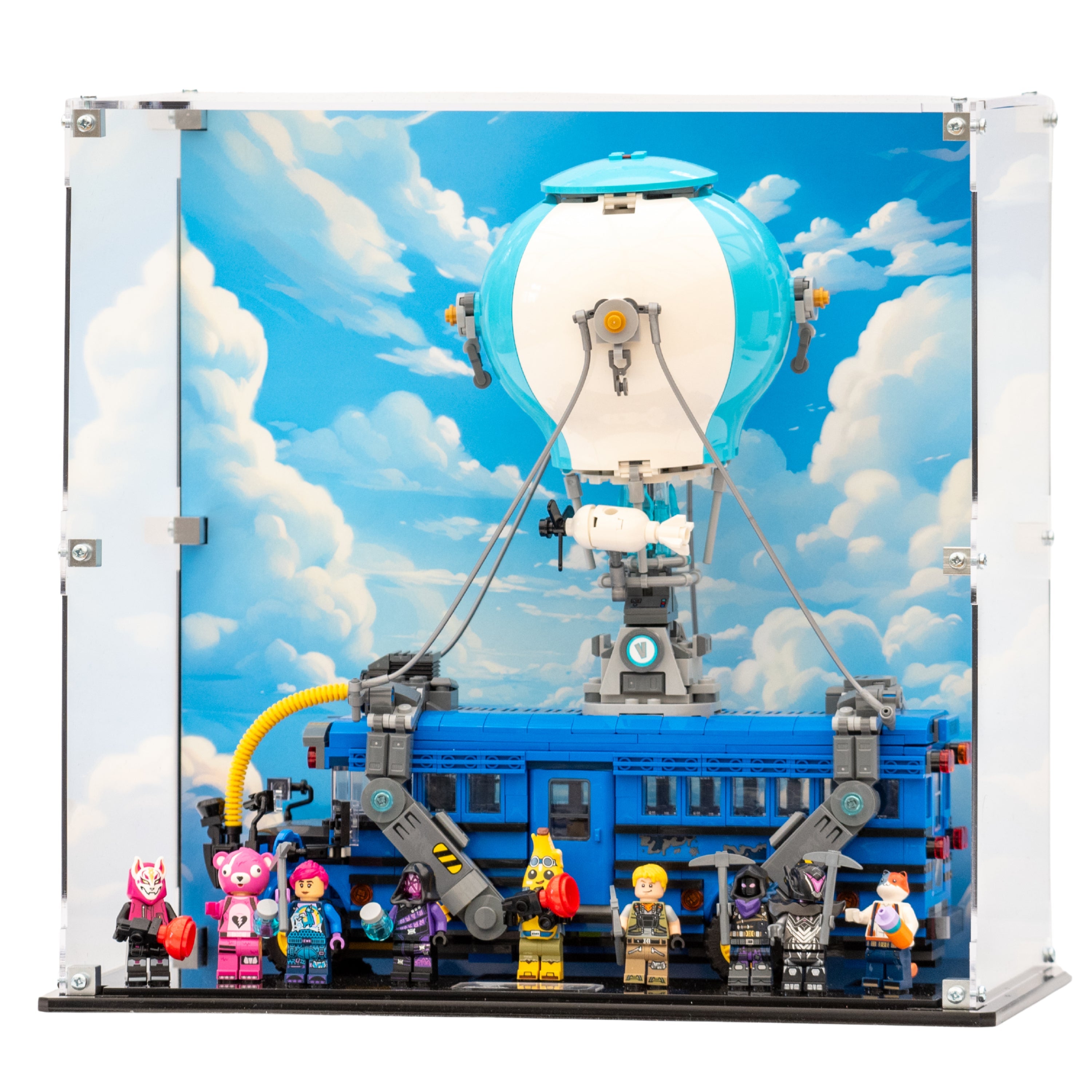 Display Case For LEGO® Fortnite Battle Bus (77073)