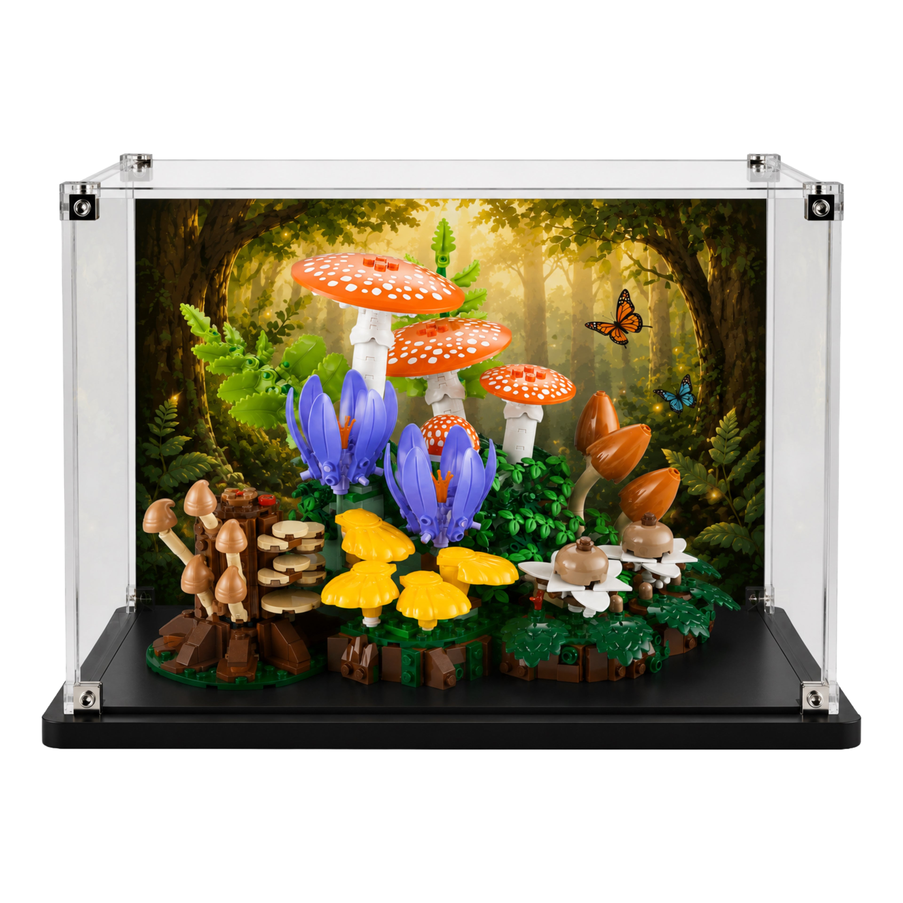 Display Case For LEGO® Botanicals Woodland Mushrooms (11505)