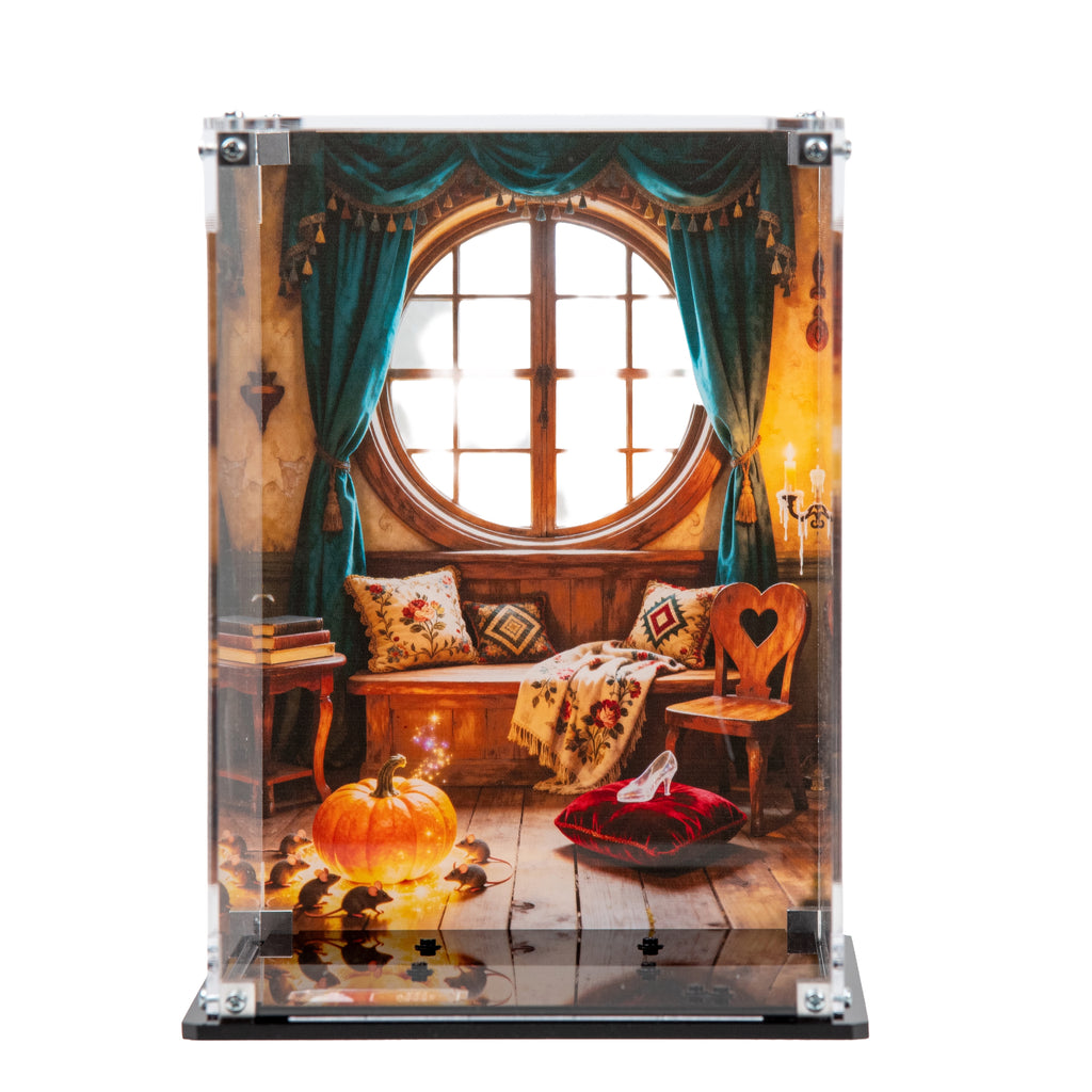 Display Case for LEGO® Disney Cinderella's Dress (43266)