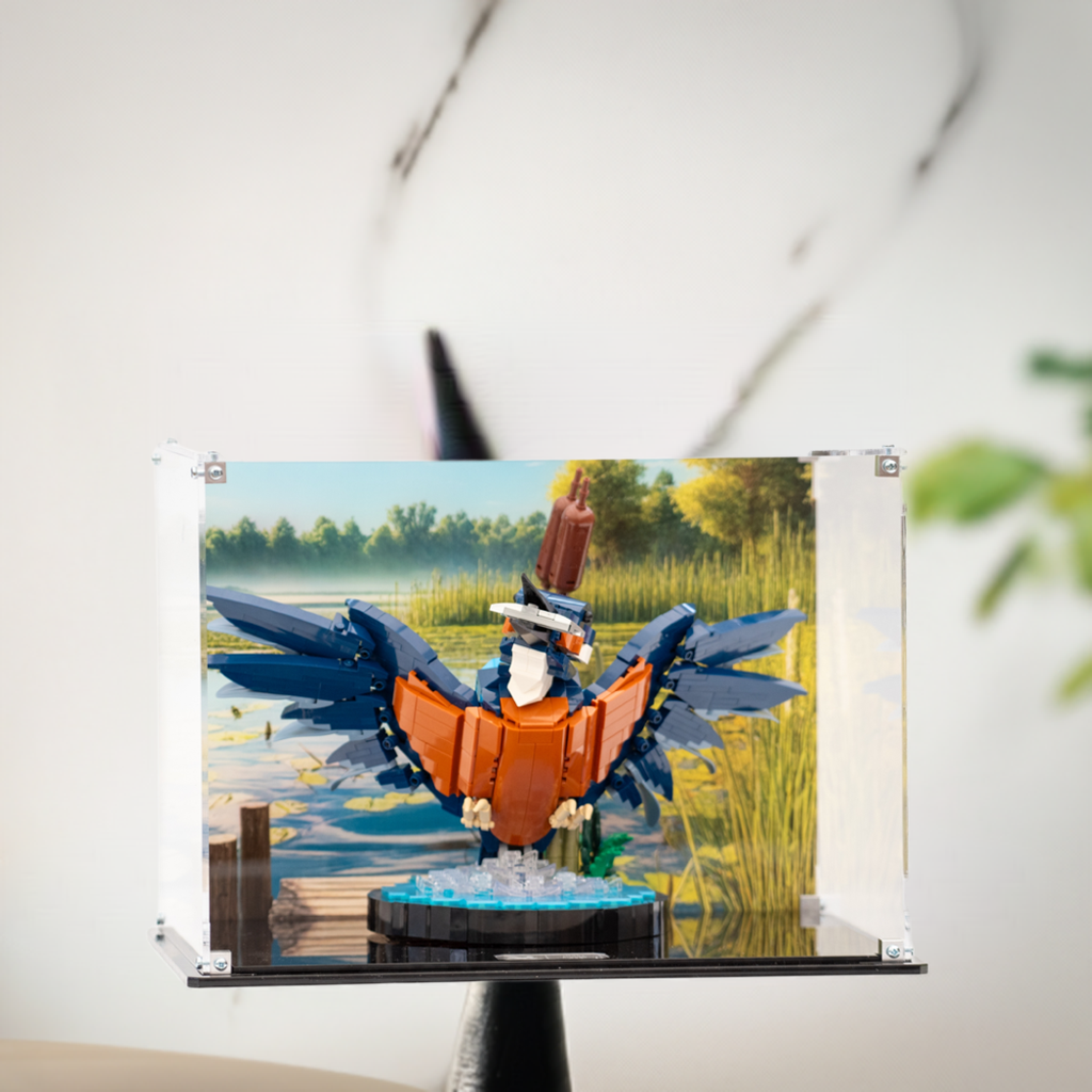 Display Case for LEGO® Icons Kingfisher (10331)