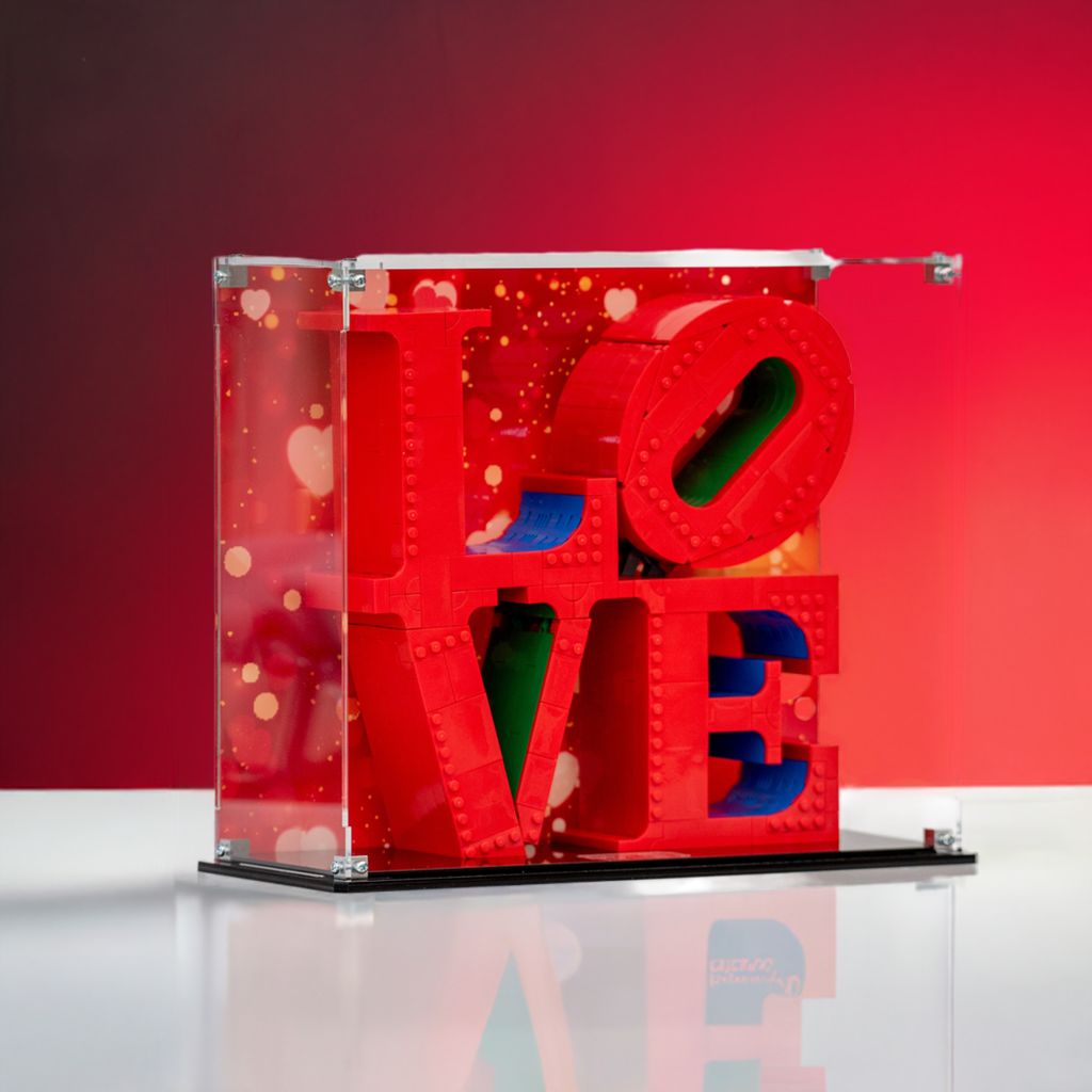 Display Case for LEGO® Art: Robert Indiana's LOVE (31214)