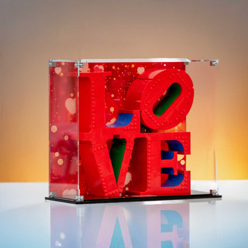 Display Case for LEGO® Art: Robert Indiana's LOVE (31214)