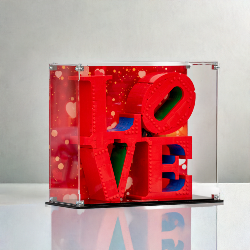 Display Case for LEGO® Art: Robert Indiana's LOVE (31214)