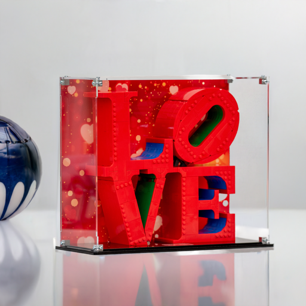 Display Case for LEGO® Art: Robert Indiana's LOVE (31214)