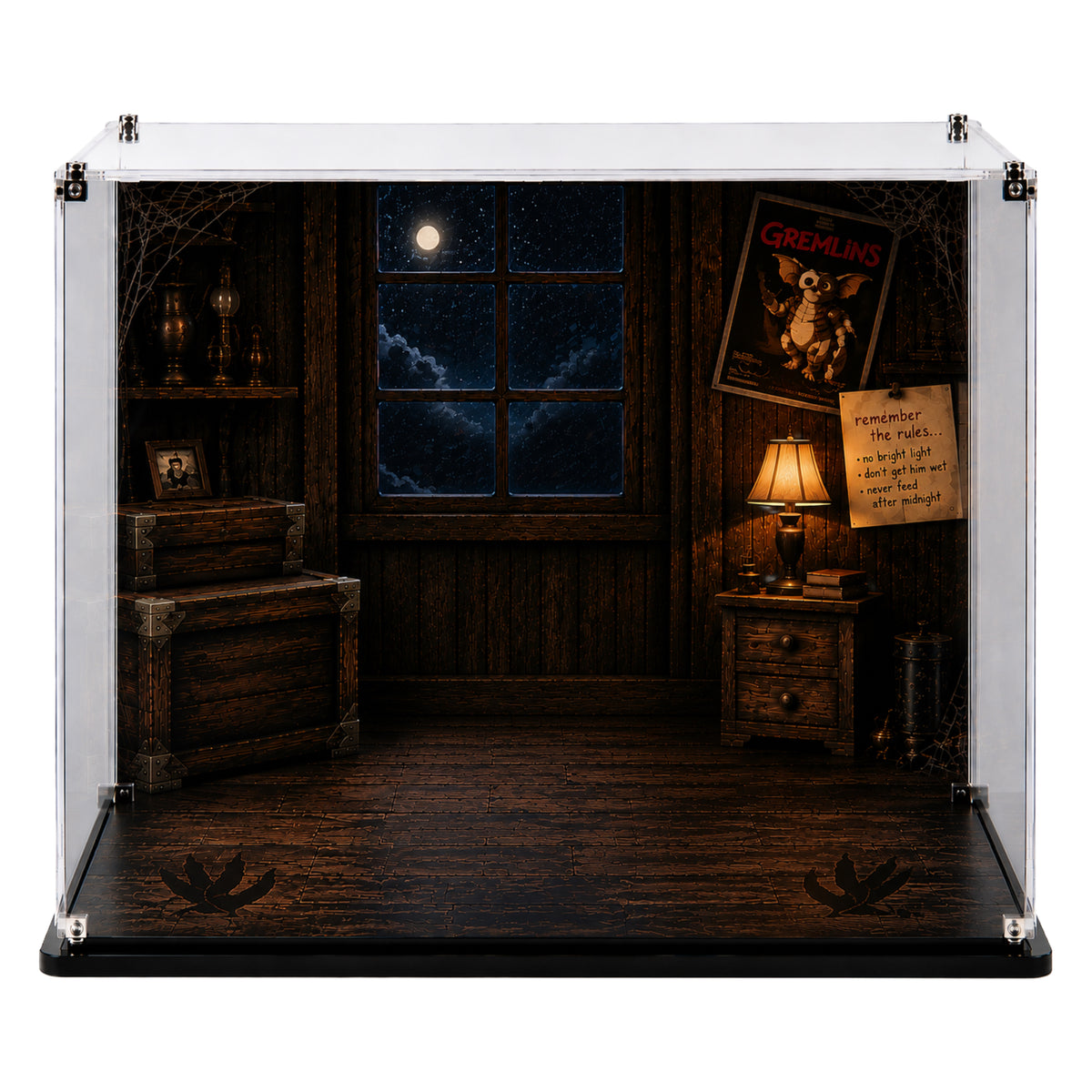 Display Case For LEGO® Ideas Gremlins Gizmo (21361)