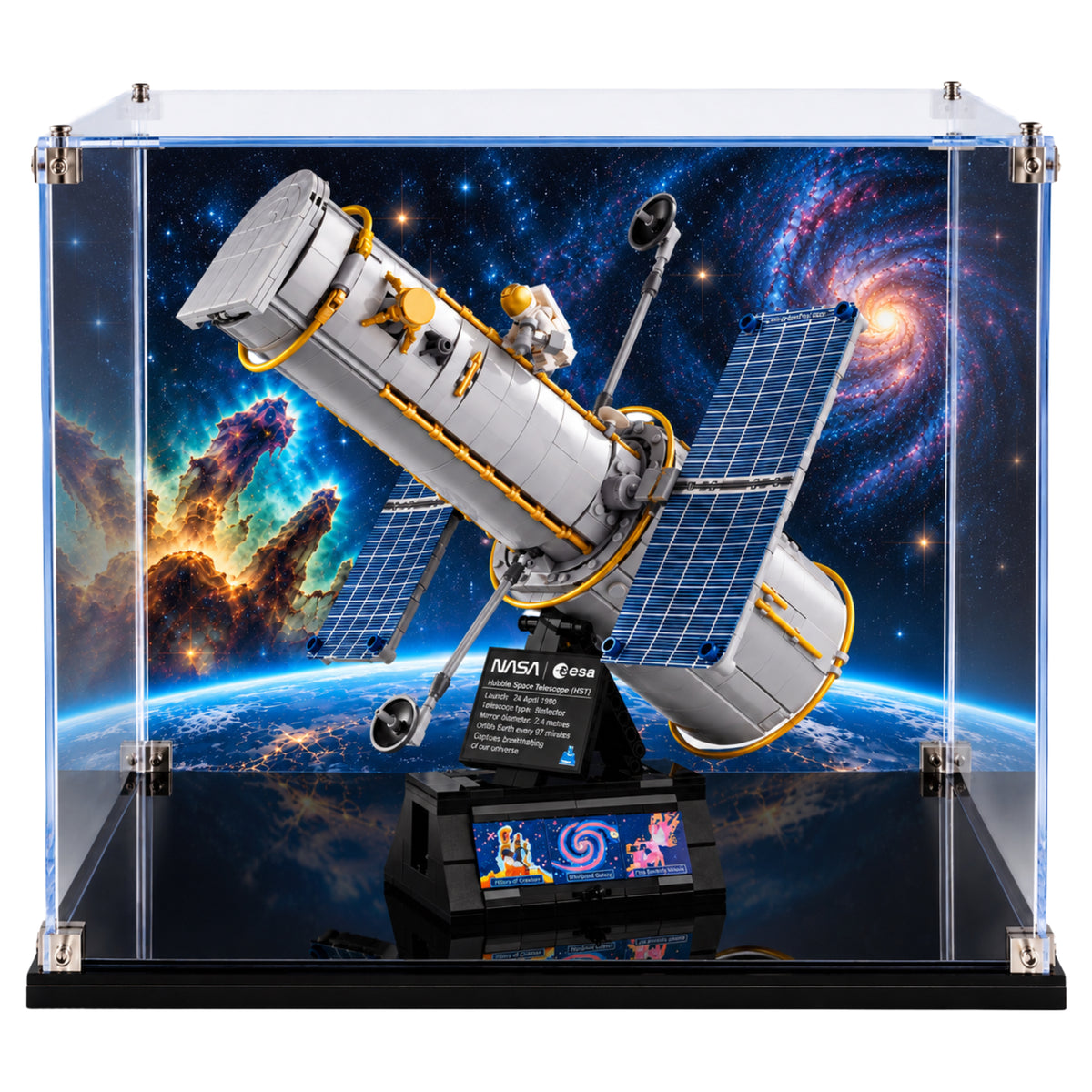 Display Case For LEGO® Hubble Space Telescope (11382)