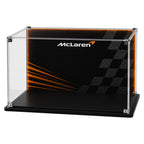 Display Case For LEGO® Mclaren Lando Norris Helmet (43023) & Oscar Piastri Helmet (43017)